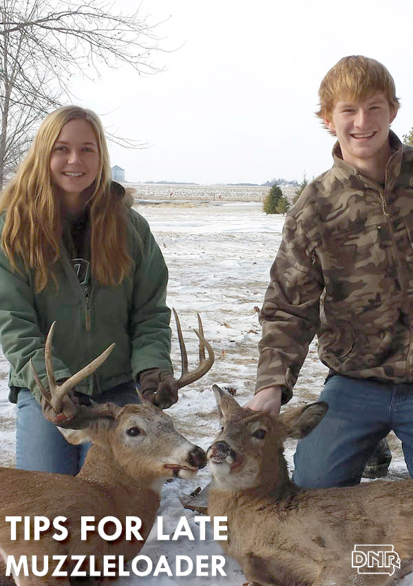 Tips for a more successful late muzzleloader deer hunt | Iowa DNR
